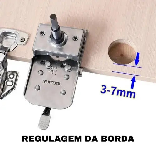 Kit Gabarito de Dobradiça