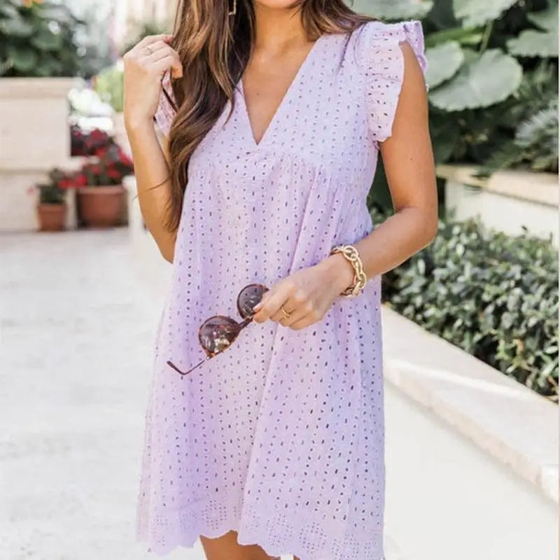 Vestido 2 em 1 Breeze – Com Shorts Embutido & Sutiã Integrado