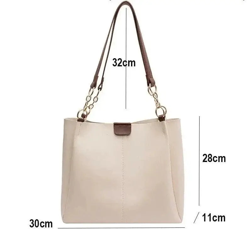 Kit Duo Bolsas Couro Soft – Ombro & Mão