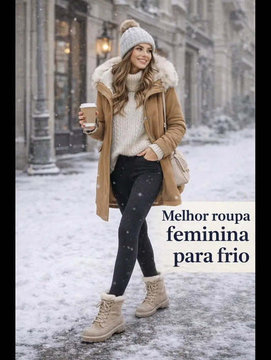Melhor roupa feminina para frio