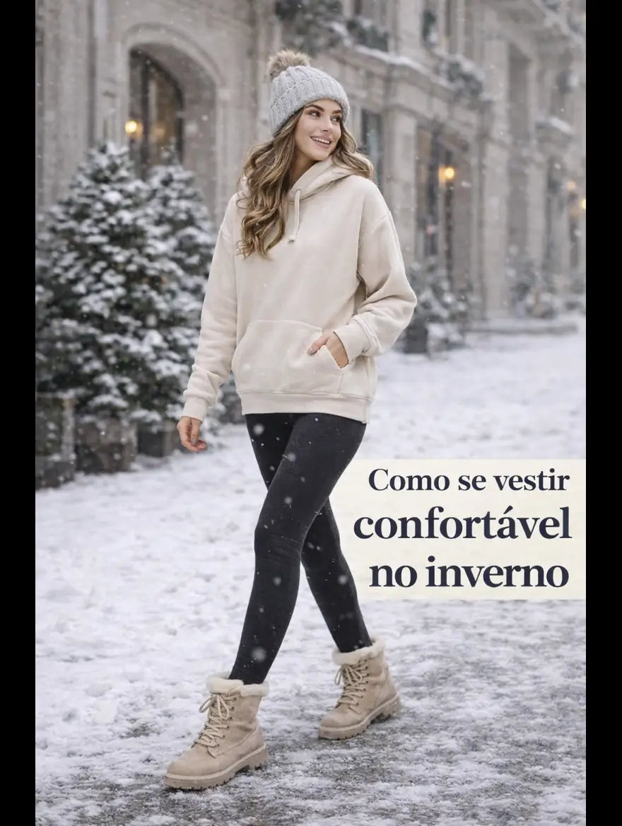 Como se vestir confortável no inverno