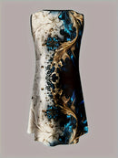 Vestido elegante primavera-verão