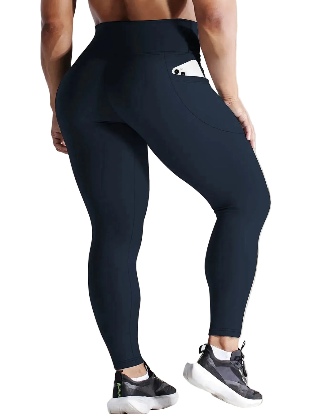 Calça Legging Flanelada de Inverno Plus Size