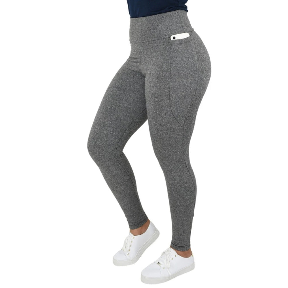 Calça Legging Feminina Térmica Flanelada com Bolsos