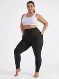 Calça Legging Flanelada de Inverno Plus Size