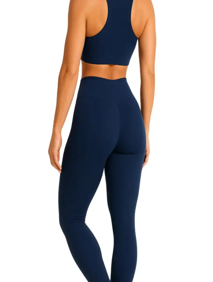 Kit com 2 Leggings Cintura Alta