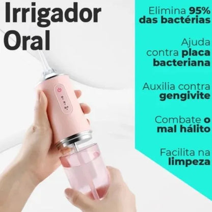 Irrigador Oral Portátil 3 em 1 - AquaSense