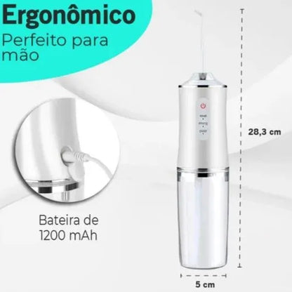 Irrigador Oral Portátil 3 em 1 - AquaSense