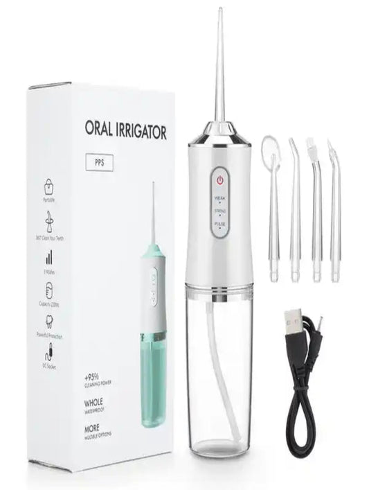 Irrigador Oral Portátil 3 em 1 - AquaSense