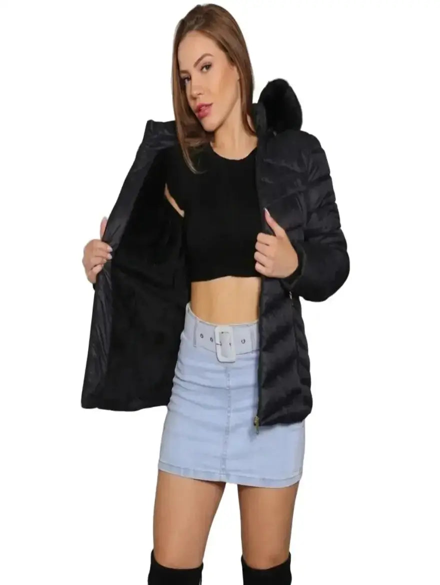 Jaqueta Feminina Puffer