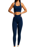 Kit com 2 Leggings Cintura Alta