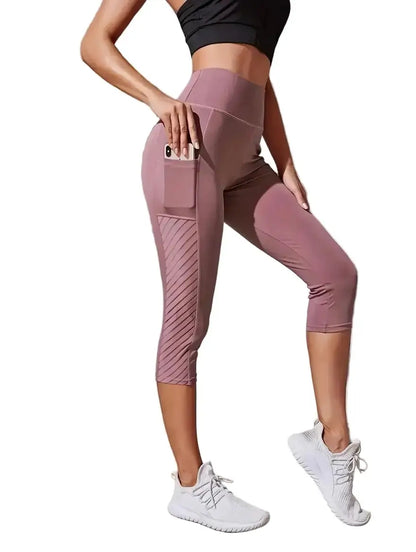 Legging Capri Cintura Alta Fitness