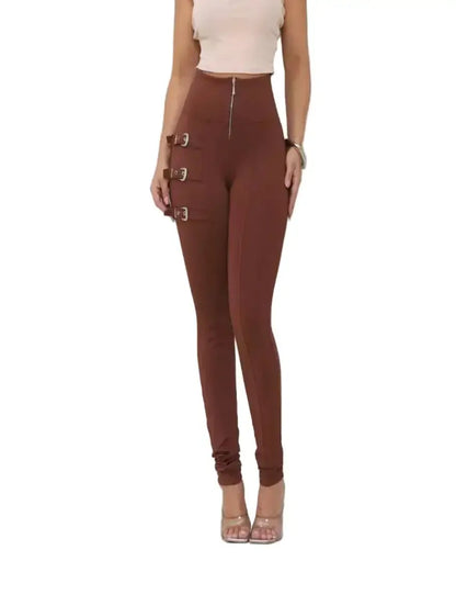 Legging Power com Detalhe de Cintos