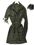 Parka Feminina Sobretudo em Bengaline