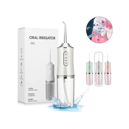 Irrigador Oral Portátil 3 em 1 - AquaSense