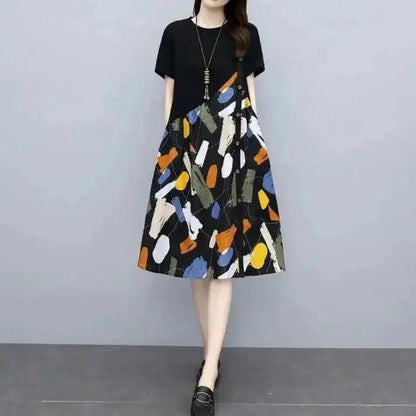 Vestido Midi Amalfi – Estampa Floral Exclusiva
