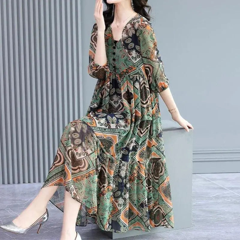 Vestido Soltinho Amalfi – Estilo Casual Leve