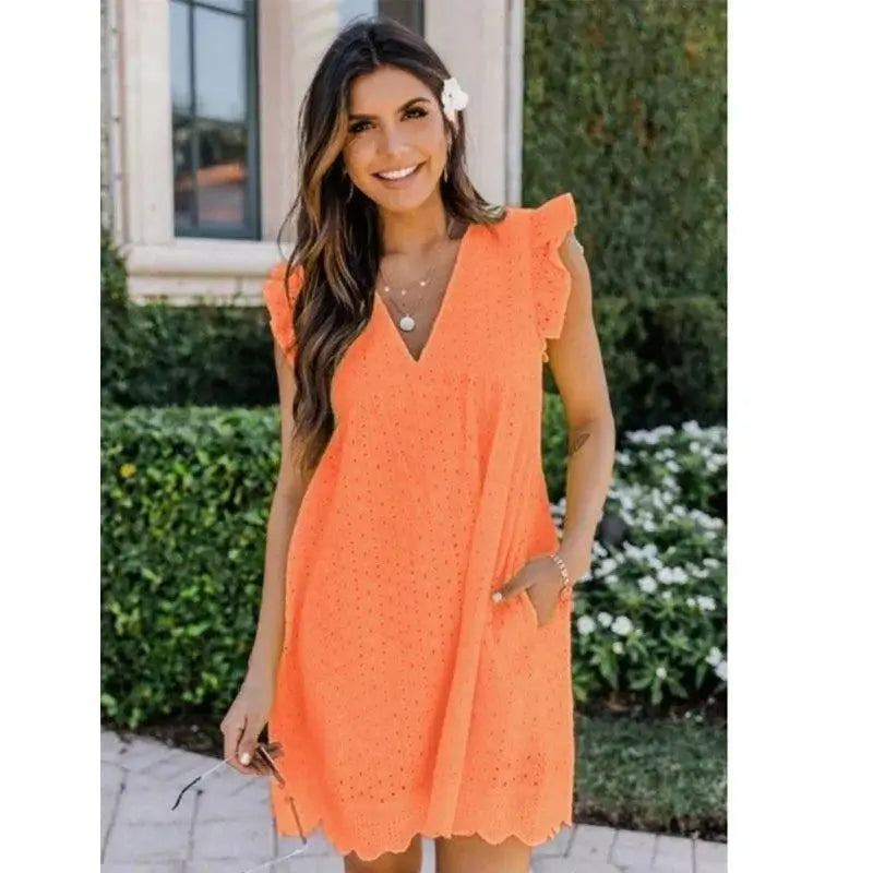 Vestido 2 em 1 Breeze – Com Shorts Embutido & Sutiã Integrado