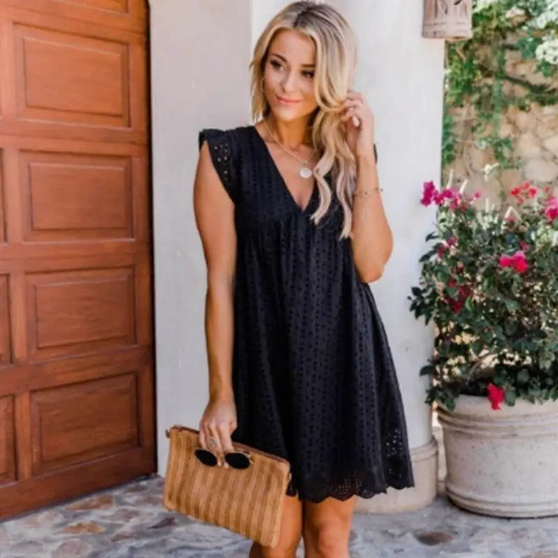 Vestido 2 em 1 Breeze – Com Shorts Embutido & Sutiã Integrado