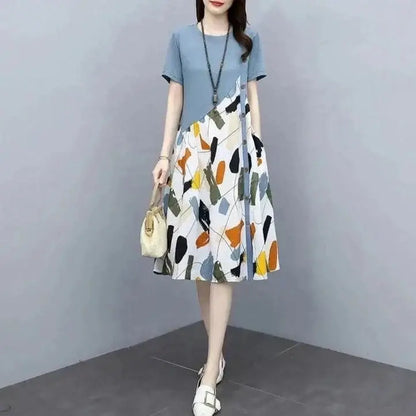 Vestido Midi Amalfi – Estampa Floral Exclusiva