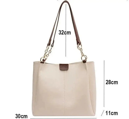 Kit Duo Bolsas Couro Soft – Ombro & Mão