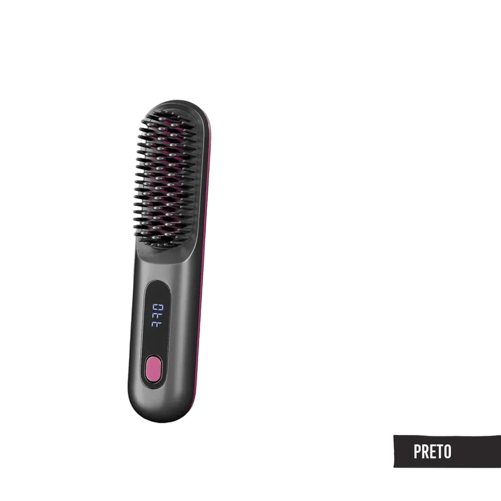 Escova Alisadora Portátil - BeautyMax Pro