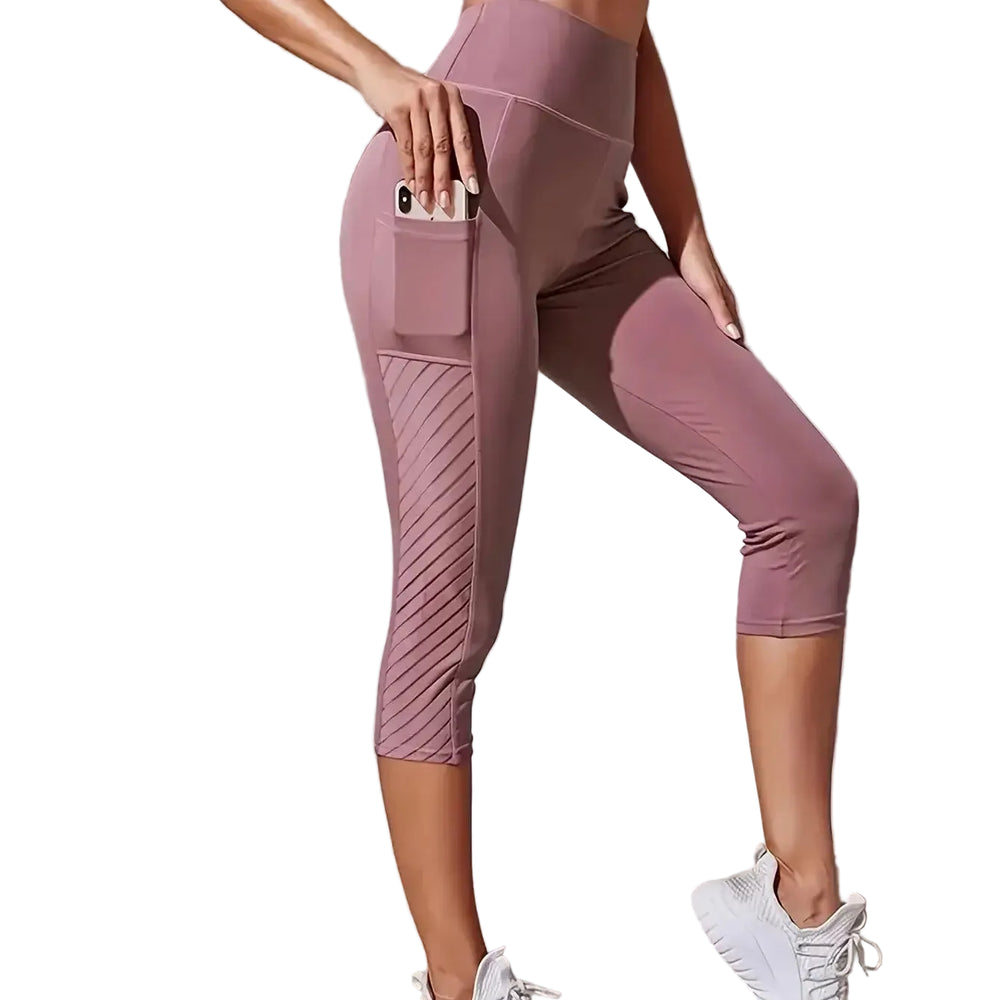 Legging Capri Cintura Alta Fitness