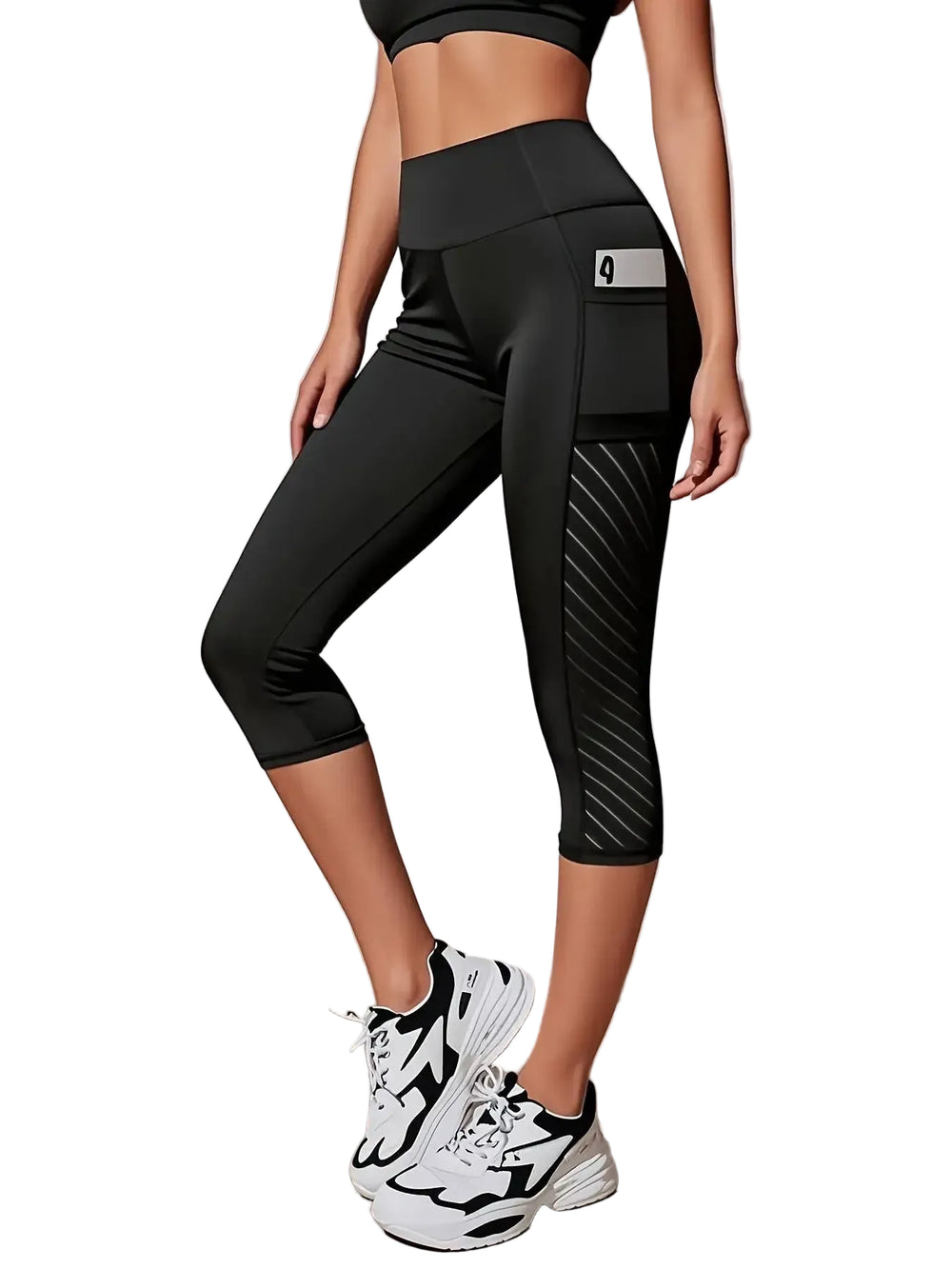 Legging Capri Cintura Alta Fitness