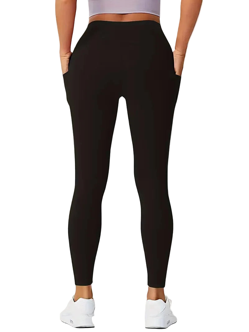 Legging Com Bolso Lateral - Zero Transparência Cós Alto Modeladora