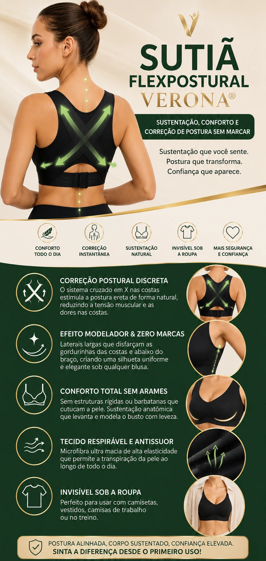 Sutiã FlexPostural Verona®