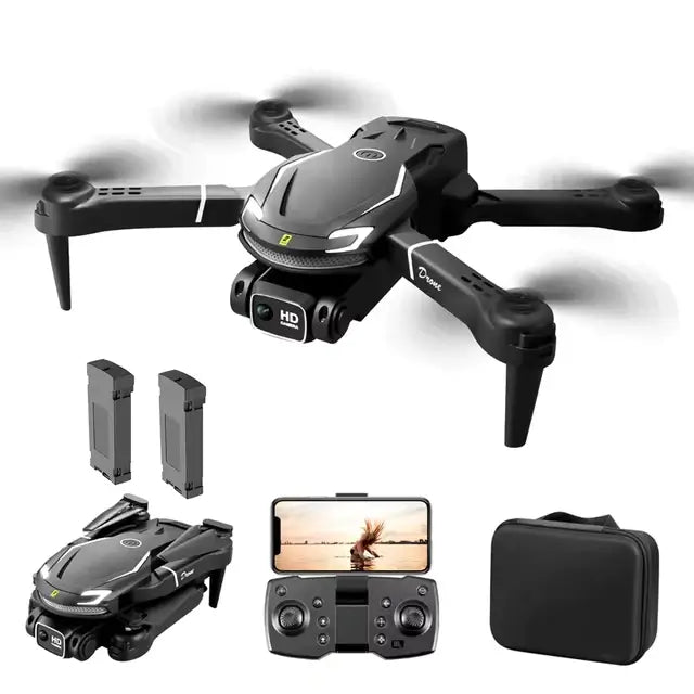 Drone MaxSight V12 Pro 4K - Câmera Dupla HD, Lentes Anti-Vibração e Duas Baterias