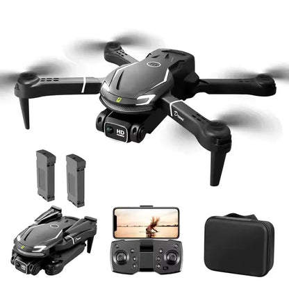 Drone MaxSight V12 Pro 4K - Câmera Dupla HD, Lentes Anti-Vibração e Duas Baterias