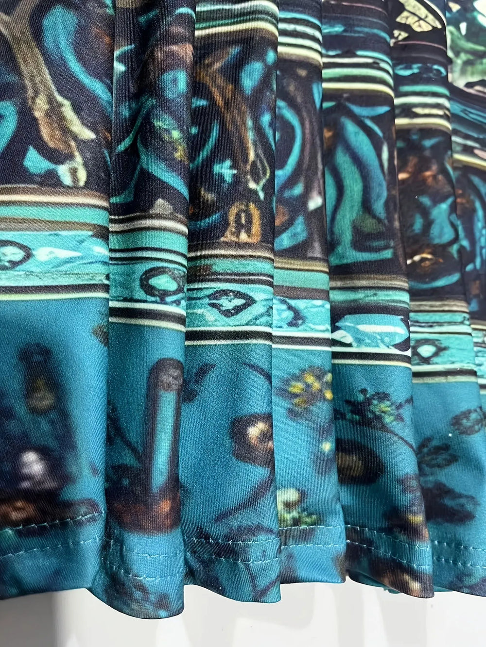 Vestido Maxi Sem Mangas Vintage Ocidental