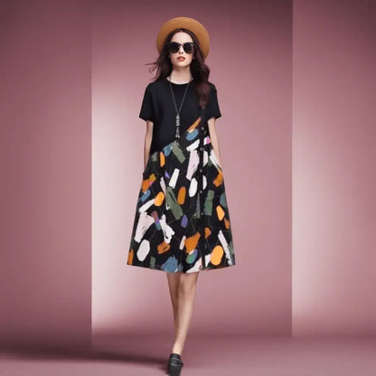 Vestido Midi Amalfi – Estampa Floral Exclusiva