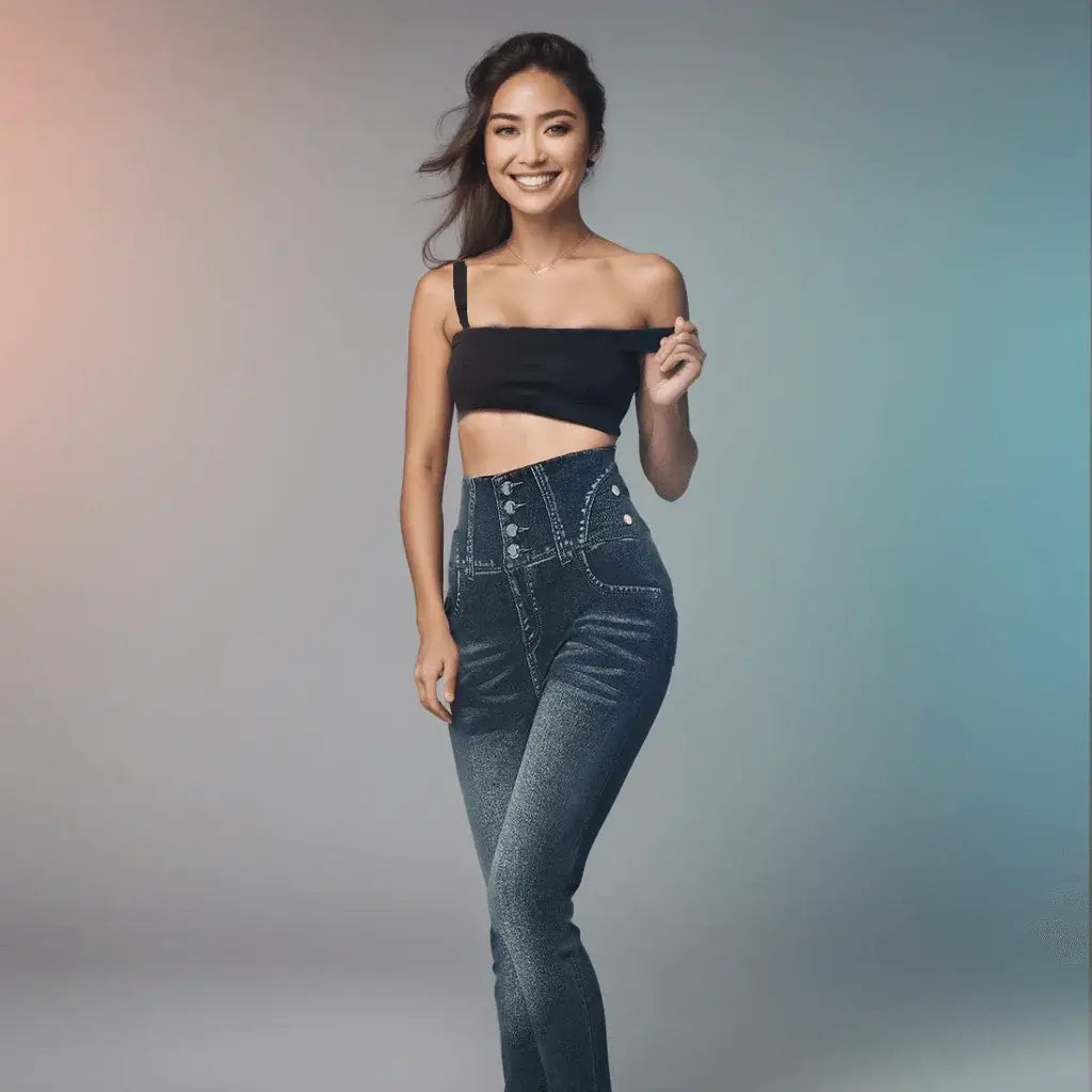 Calça Jeans Sculpt Roma – Cintura Alta & Alta Compressão