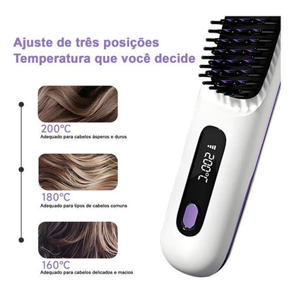 Escova Alisadora Beauty max