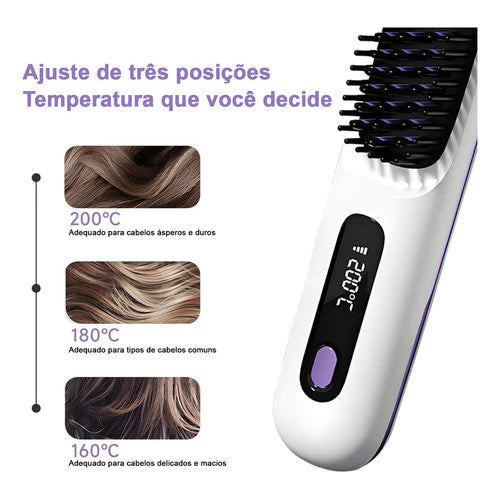 Escova Alisadora Beauty max