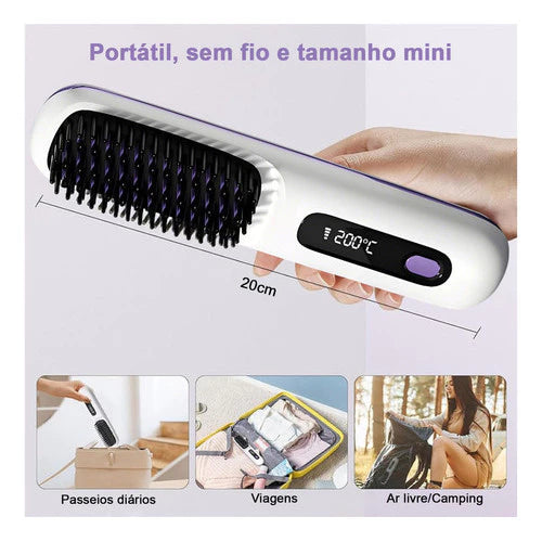 Escova Alisadora Beauty max