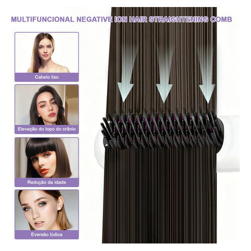 Escova Alisadora Beauty max