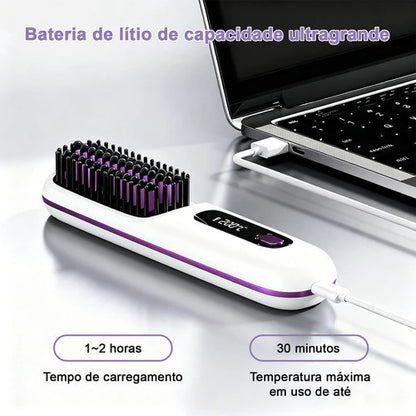 Escova Alisadora Beauty max