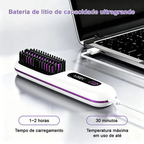 Escova Alisadora Beauty max