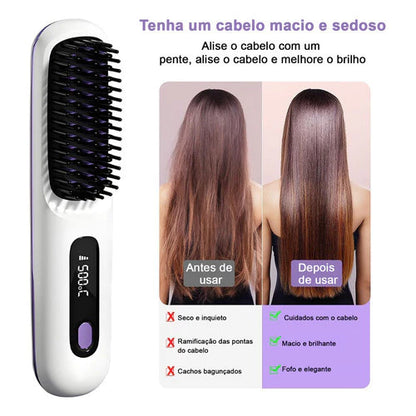 Escova Alisadora Beauty max