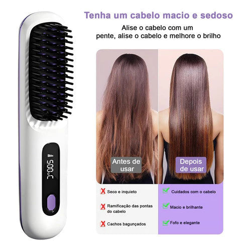 Escova Alisadora Beauty max