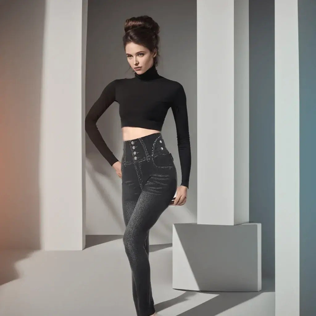 Calça Jeans Sculpt Roma – Cintura Alta & Alta Compressão