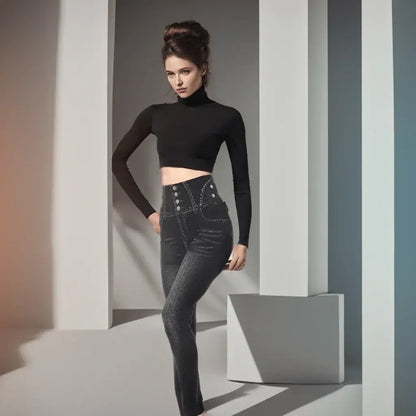 Calça Jeans Sculpt Roma – Cintura Alta & Alta Compressão